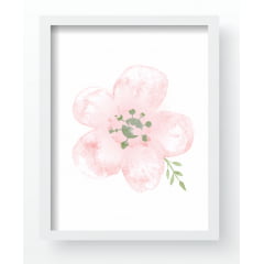 Quadro Decorativo Infantil de parede Floral