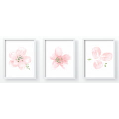 Quadro Decorativo Infantil de parede Floral