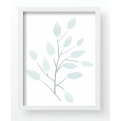 Quadro Decorativo Infantil de parede Floral Menina