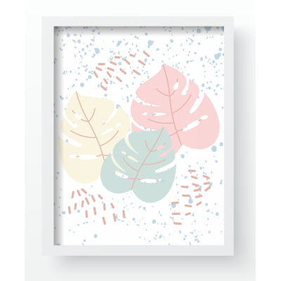 Quadro Decorativo Infantil Flores e Geométricos - QD273 Papel de parede  infantil, Enxovais para Bebê, Kits Berço, Kit Cama, faixa decorativa, régua do crescimento, quadros decorativos infantil.