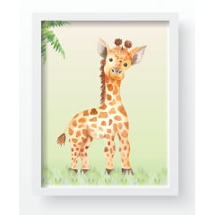 Quadro Decorativo Infantil de parede Safari Natureza