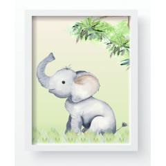 Quadro Decorativo Infantil de parede Safari Natureza