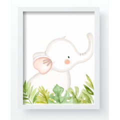 Quadro Decorativo Infantil Safari Floresta