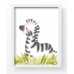 Quadro Decorativo Infantil Safari Floresta